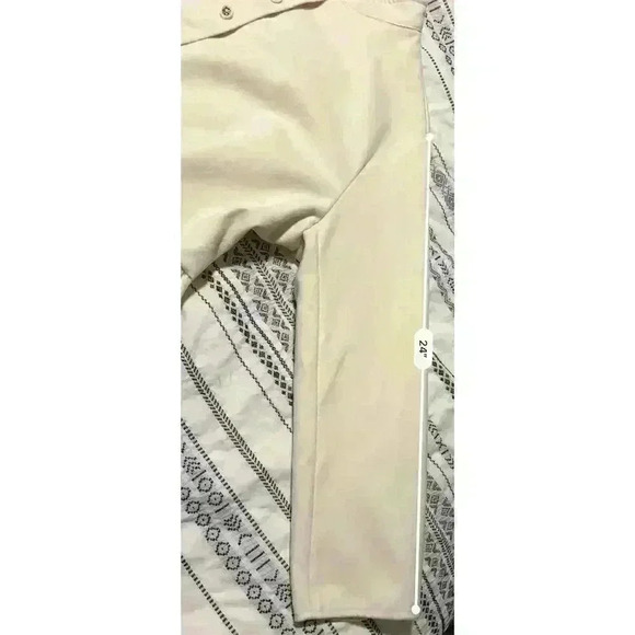 Yitemei Women's 2XL White Peplum Overcoat Stand Collar Ruffle Hem - Picture 12 of 12